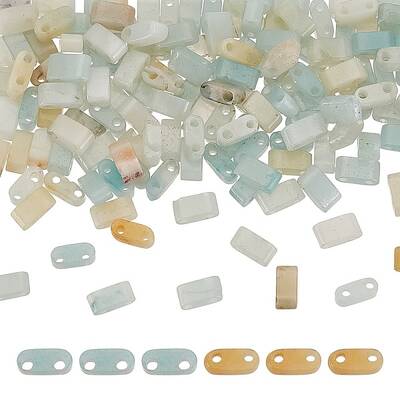 1 Strand Natural Flower Amazonite Beads Strands