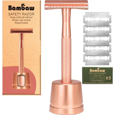 Bambaw Rose Gold Safety Razor Stand