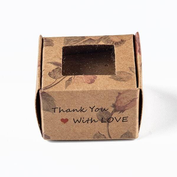 Rectangle Foldable Creative Kraft Paper Gift Box