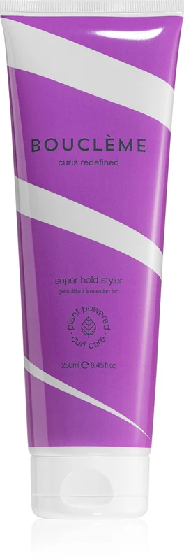Bouclème Super Hold Styler Hair Strengthening Gel For Wavy And Curly Hair 250ml