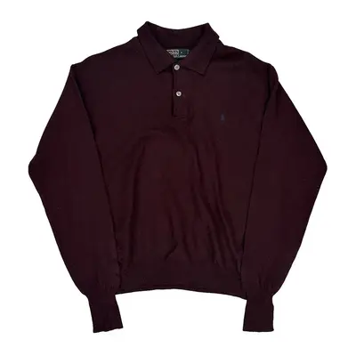 Ralph Lauren Jumper - Large Brown Wool
