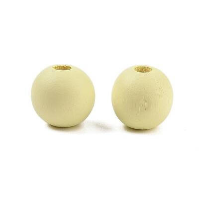 Wood European Beads