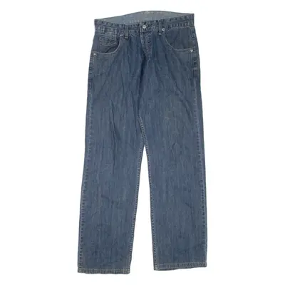 ARMANI JEANS Womens Jeans Blue Regular Straight W30 L32
