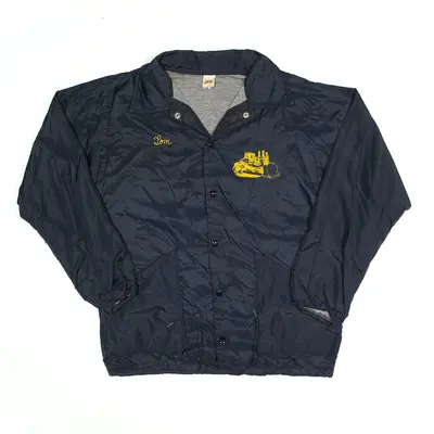 RUSSELL ATHLETIC Whayne Supply Co Jacket Black Coach Mens M