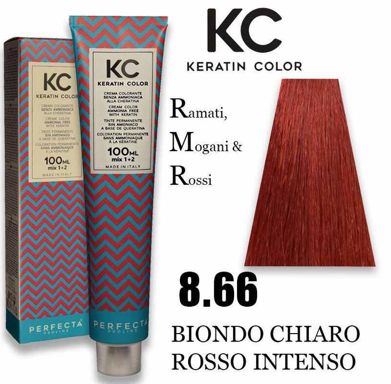 Kc keratin cream color 100ml 8.66