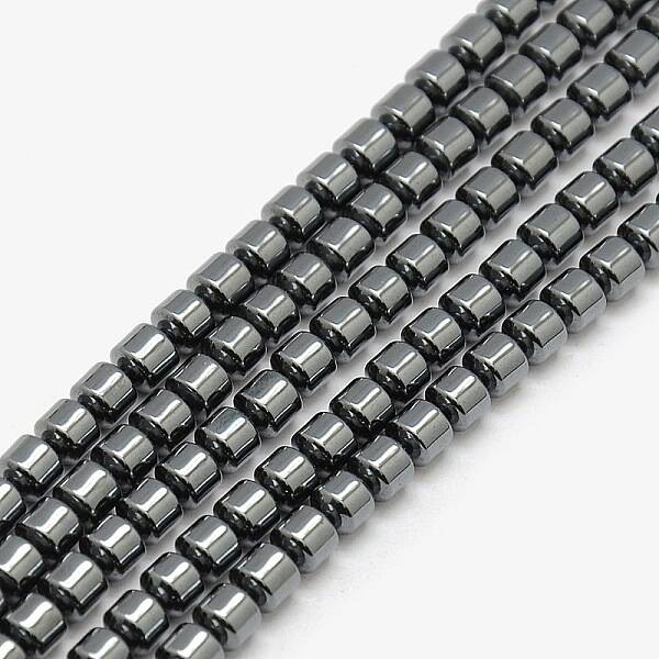 Magnetic Synthetic Hematite Column Beads Strands