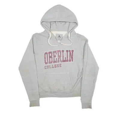 Oberlin College USA Hoodie Green Pullover Womens S