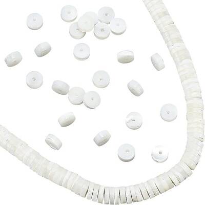 Natural Trochid Shell/Trochus Shell Beads Strands