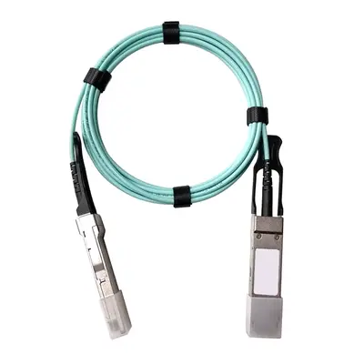 MFS1S00-H050E NVIDIA Mellanox Active Fiber Cable IB HDR up to 200Gb/s QSFP56 LSZH Black Pulltab 50m