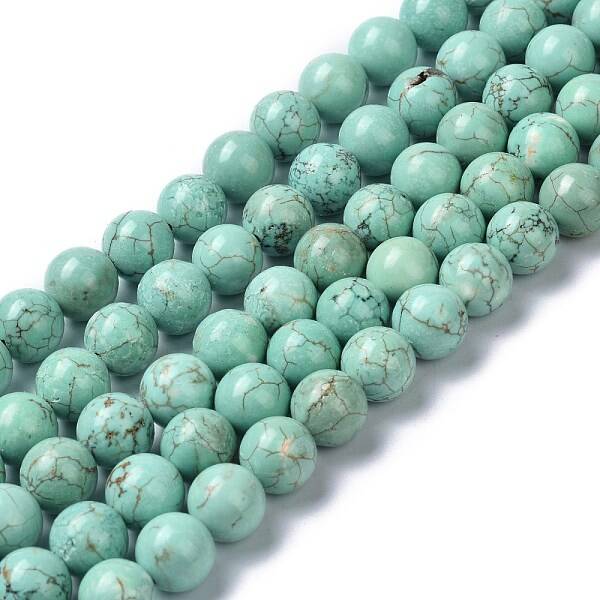 Natural Howlite Beads Strands