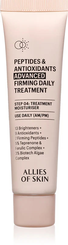 Allies of Skin Peptides & Antioxidants Advanced intensive firming day and night cream to hydrate and tighten the skin 12 ml
