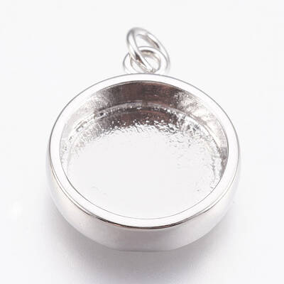 Brass Pendant Cabochon Settings