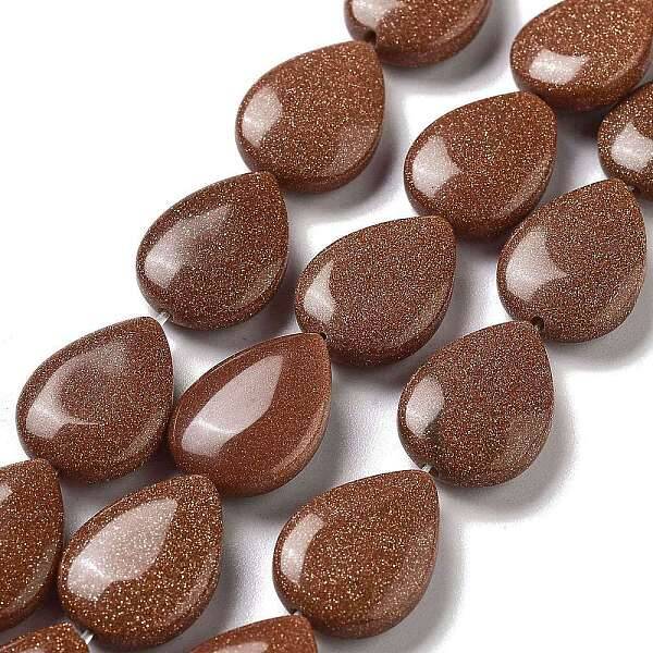 Synthetic Goldstone Beads Strands
