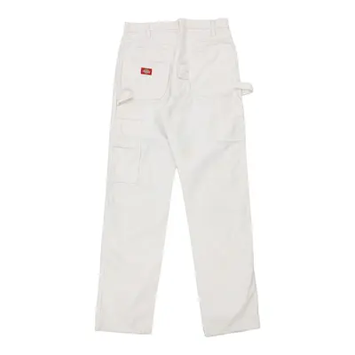 Dickies Carpenter Trousers - 30W 33L White Cotton