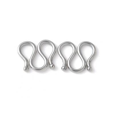 304 Stainless Steel S-Hook Clasps
