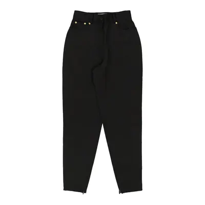 Versus By Versace Trousers - 27W UK 10 Navy Viscose | Size: UK 10