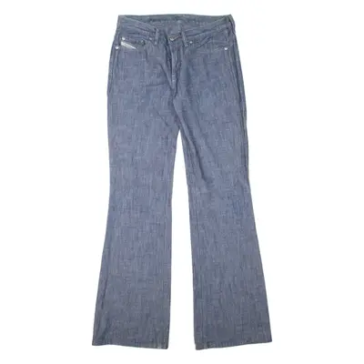 DIESEL Jeans Blue Denim Regular Flared Womens W28 L33