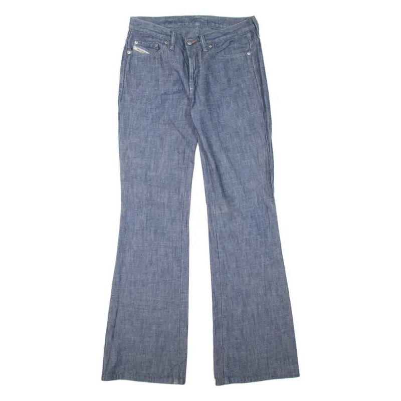DIESEL Jeans Blue Denim Regular Flared Womens W28 L33
