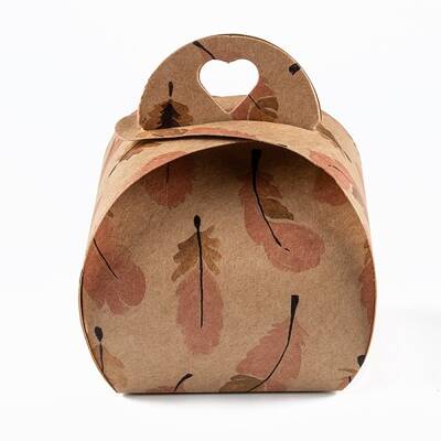 Foldable Creative Kraft Paper Box
