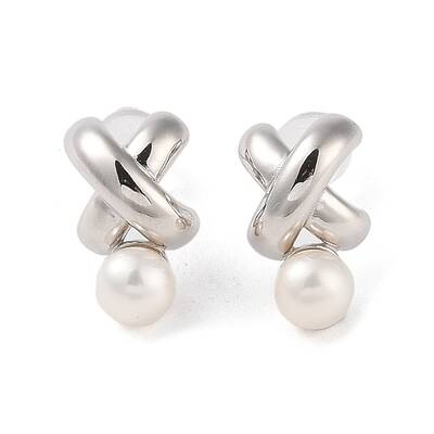 Anti-Tarnish Sterling Silver Stud Earrings