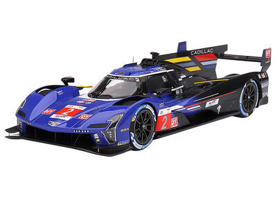 Cadillac V-Series.R #2 Earl Bamber - Alex Lynn - Richard Westbrook Cadillac Racing 3rd Place 24 Hours of Le Mans (2023) 1/18 ...
