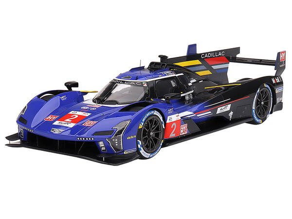 Cadillac V-Series.R #2 Earl Bamber - Alex Lynn - Richard Westbrook Cadillac Racing 3rd Place 24 Hours of Le Mans (2023) 1/18 ...
