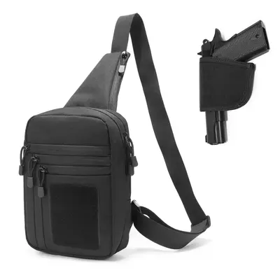 Shoulder holster bag for concealed carry of handguns Chest pack with Sling Ccw Sling Bag Tactical Crossbody Bag Fathersdaygif...
