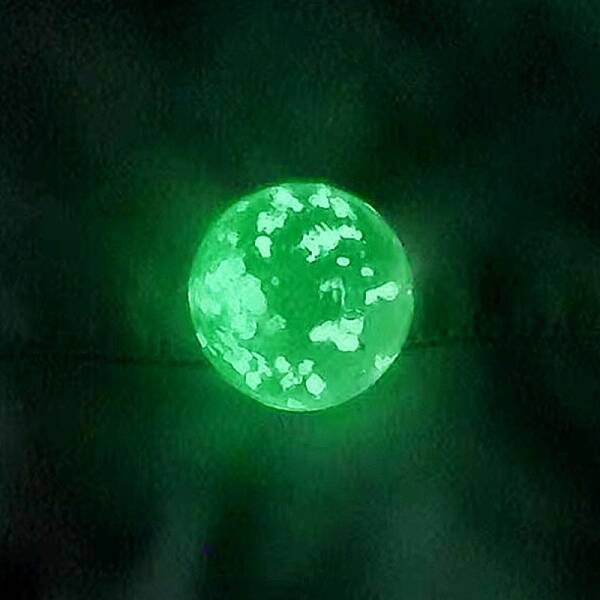 Glow in the Dark Luminous Glass Globle Pendants