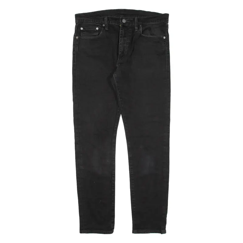LEVI'S 512 Jeans Mens Black Slim Tapered W33 L29