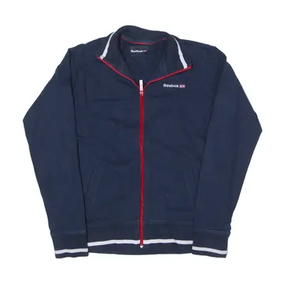 REEBOK Track Jacket Blue Mens XS