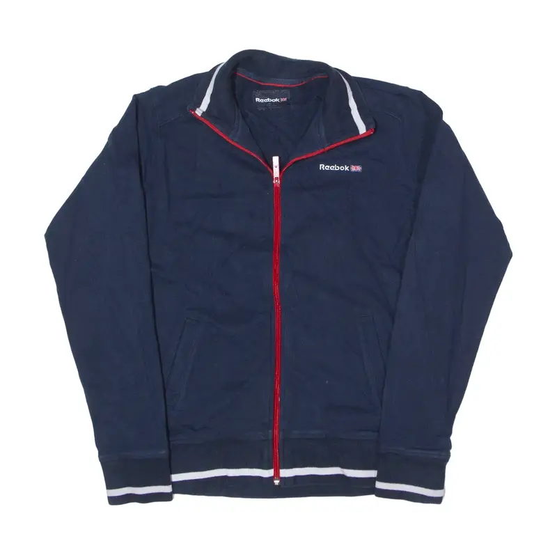 REEBOK Track Jacket Blue Mens XS