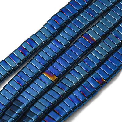 Electroplated Non-magnetic Synthetic Hematite Beads Strands
