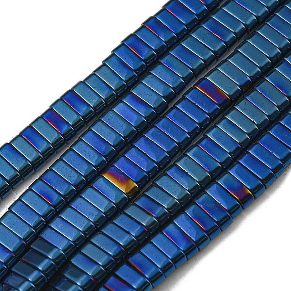Electroplated Non-magnetic Synthetic Hematite Beads Strands