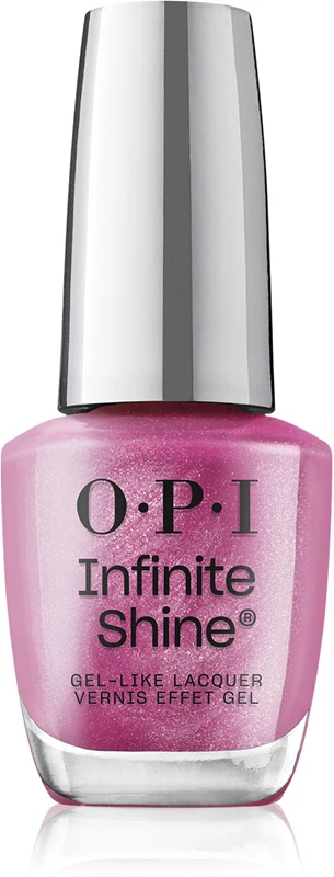 OPI Metalic Mega Mix Infinite Shine Nail Polish Color Lip Pink Batlle 15 ml