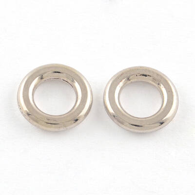 Tibetan Style Alloy Linking Rings