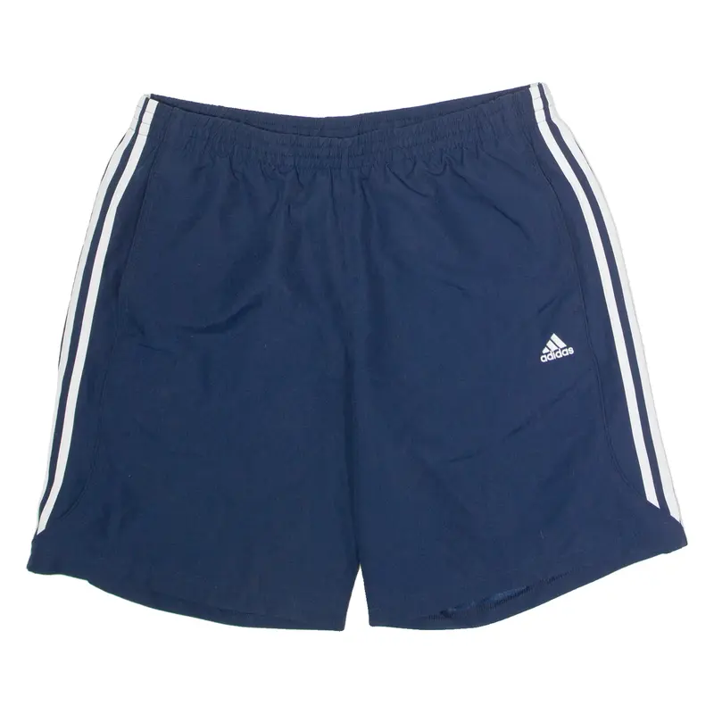 ADIDAS Mens Sports Shorts Blue L W32