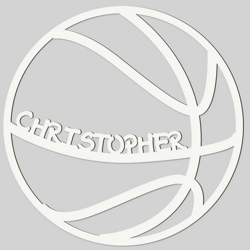 Basketball Wall Sign