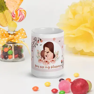 "You Are My Blessing" – A Heartfelt Mug for Daughters