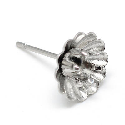 Non-Tarnish 304 Stainless Steel Stud Earring Settings