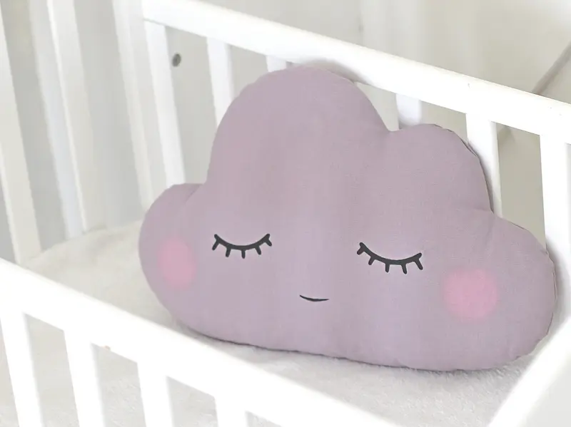 Dusty Lavender Cloud Pillow
