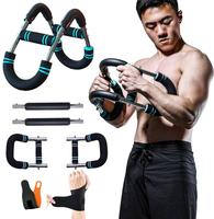 Arm Trainer Chest workout Strengthen Chest and Arm Muscles Men's Fitness Trainer Detachable Portable Spring Resistance Home F...