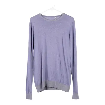 Gas Jumper - Large Blue Cotton