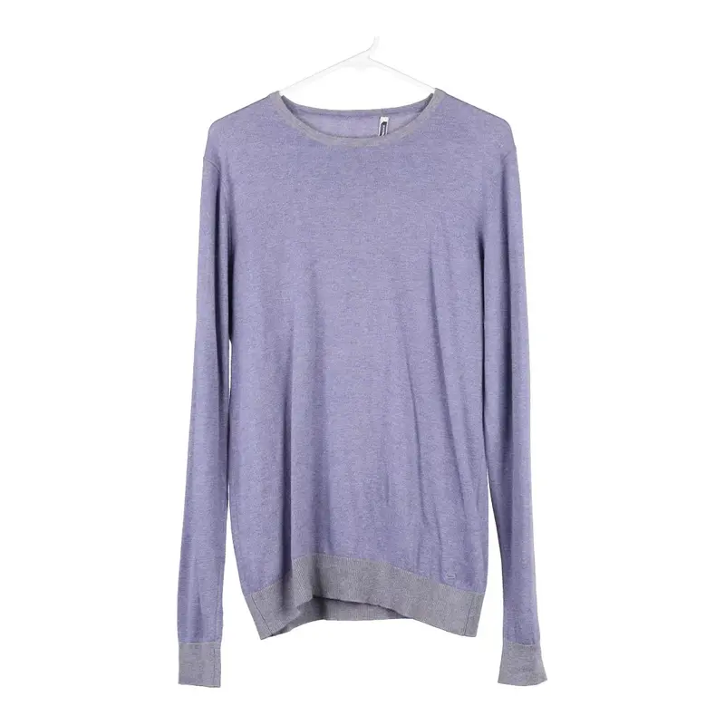 Gas Jumper - Large Blue Cotton