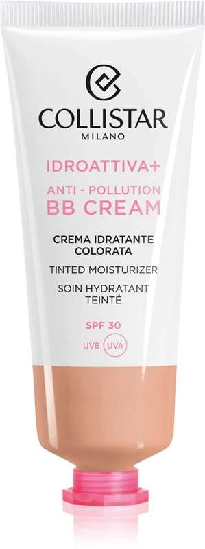 Collistar IDROATTIVA+ moisturizing toning cream SPF 30 color 2 Medium 50 ml