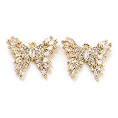 Brass Micro Cubic Zirconia Pemdant