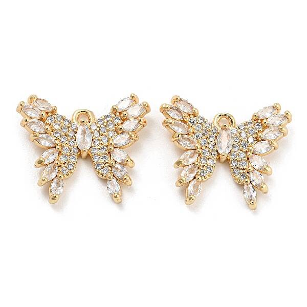 Brass Micro Cubic Zirconia Pemdant