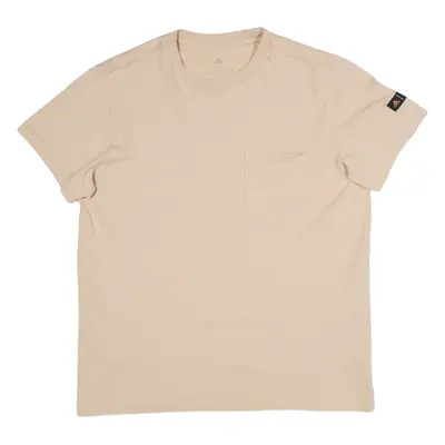 ADIDAS Womens T-Shirt Brown M