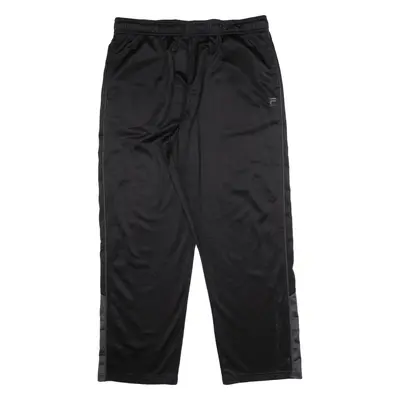FILA Mens Track Pants Black Straight XL W36 L30
