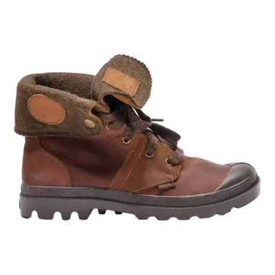PALLADIUM Lace-Up Boots Brown Synthetic Womens UK 7