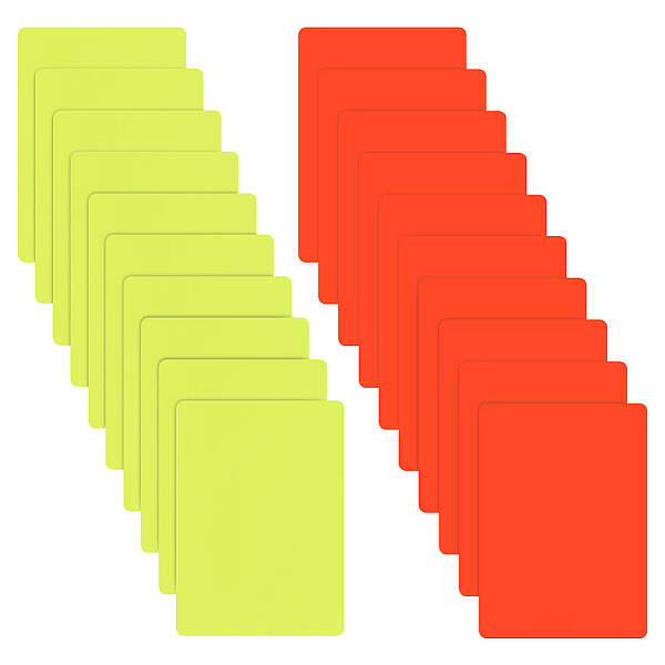 PVC Plastic Blank Penalty Cards